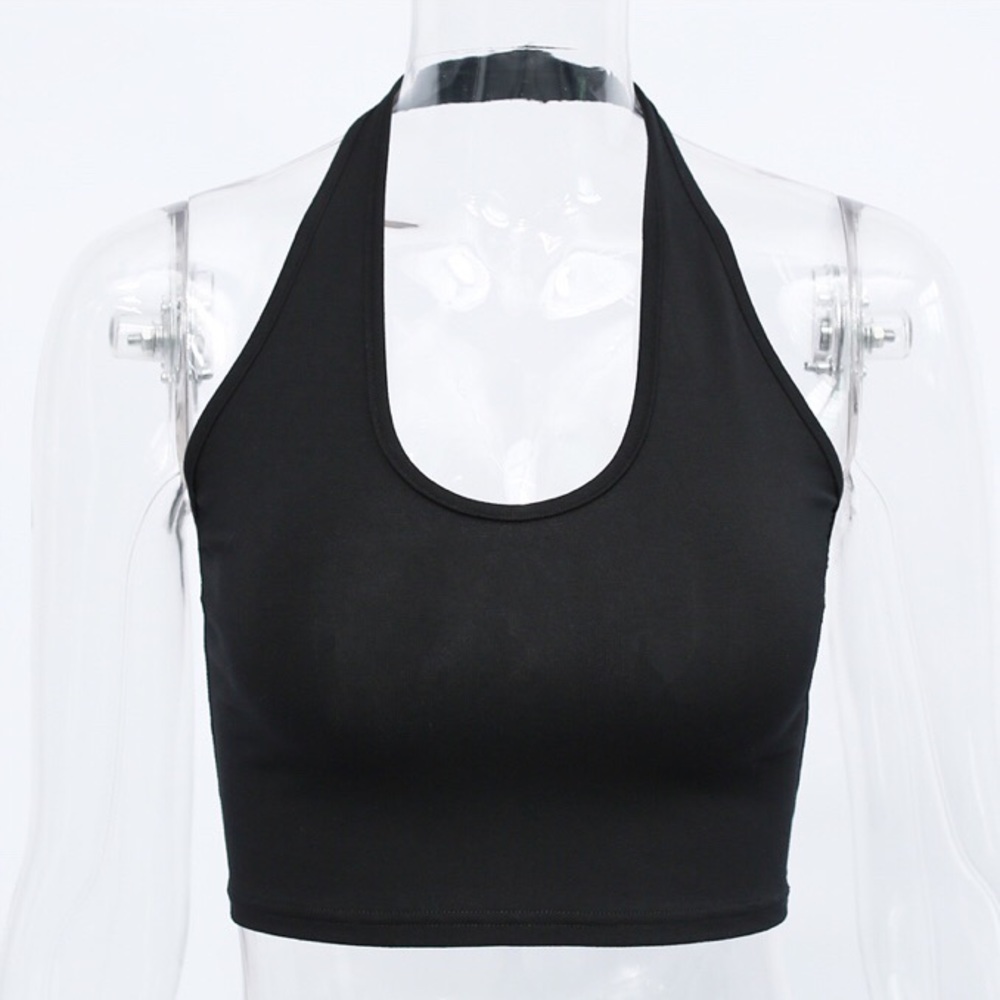 Halter crop top - Picture 2 of 5